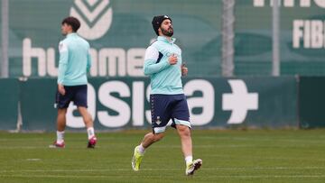 Isco, en un entrenamiento reciente.