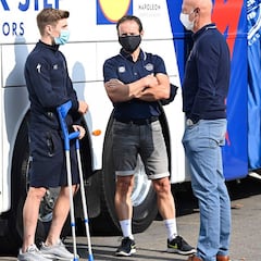 Frenazo a la recuperación de Evenepoel: el Giro, en duda