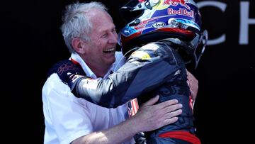 Verstappen logró la primera victoria del año para Red Bull.