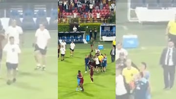 Lucas González, DT de Tolima, fue agredido por integrante del cuerpo técnico de O’Higgins.