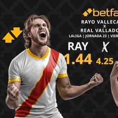 Rayo Vallecano vs. Real Valladolid: horario, dónde ver, pronósticos y clasificación