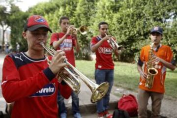 Esa agrupación musical tendrá en la final ante Cali a 80 instrumentistas y cerca de 130 instrumentos, entre ellos 50 bombos, 20 redoblantes, 30 trompetas propias y 6 trombones.