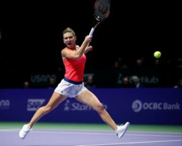Simona Halep venci¨® en los Masters de Madrid, Bucarest y Montreal. Estas victorias la auparon al n¨²mero 4 del ranking WTA.