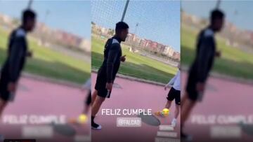 La broma total a Falcao de sus compañeros por su cumpleaños