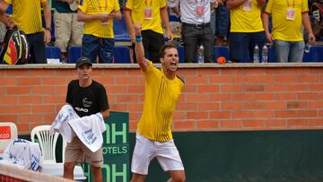 Santiago Giraldo ya le ganó a Marin Cilic en 2015