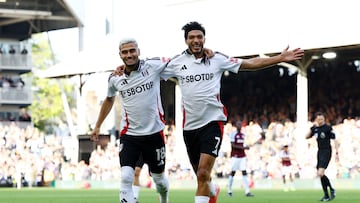 Raúl Jiménez vuelve a marcar gol con el Fulham
