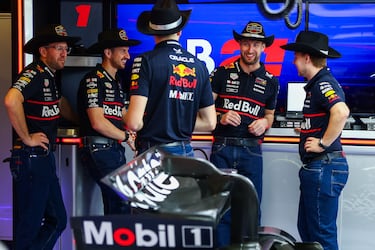 El equipo Oracle Red Bull Racing se vio influenciado por la atmósfera única de Austin.