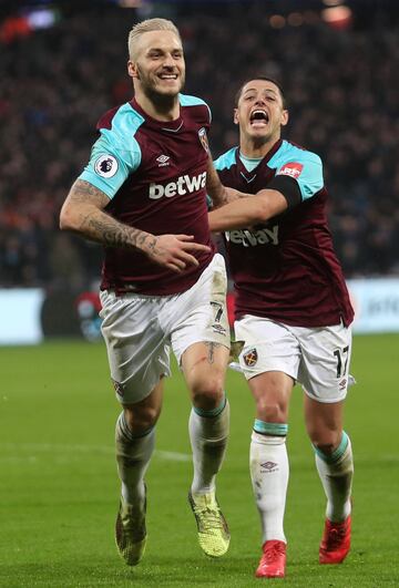 Así fue la vigésima víctima de Chicharito en la Premier League