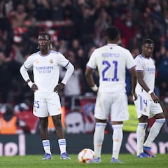 Aprobados y suspensos del Madrid en San Mamés: solo Militao no es suficiente