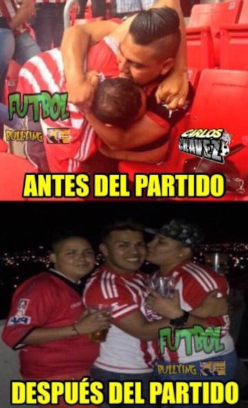 Chivas y Atlas no pasaron del empate pero ganaron en los memes