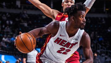 Los Nuggets desbaratan a los Heat, respiran y esperan a Rivers