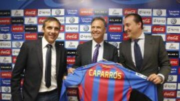 Presentaci&oacute;n de Caparr&oacute;s como nuevo entrenador del Levante.