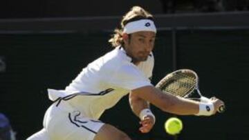 <b>ADELANTE. </b>Juan Carlos Ferrero tuvo un gran debut.