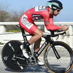 Sagan se toma con ironía el incidente en la crono de Tirreno