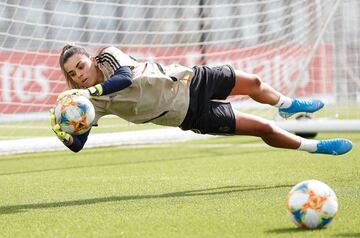 Primer Entrenamiento del Real Madrid Femenino.