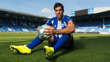 Manu García, jugador del Alavés.