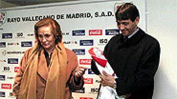 <b>NUEVO PROYECTO</b>. Teresa Rivero presentó ayer a Gustavo Benítez.