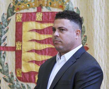 Presentación como máximo accionista del Real Valladolid.