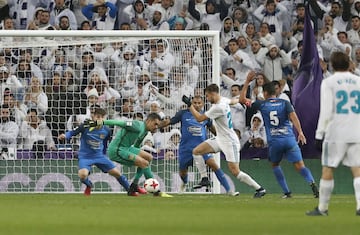 2-1. Borja Mayoral marcó el segundo gol.