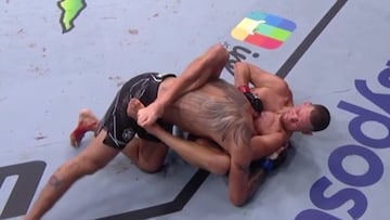 Nate Díaz somete a Tony Ferguson.