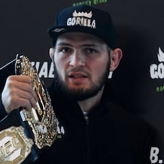 Khabib, fuera del UFC 249: "Estoy más molesto que vosotros por tener que cancelar la pelea"