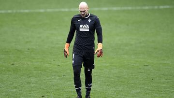 Dmitrovic, hace una semana