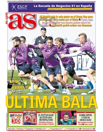 Las portadas de AS de marzo