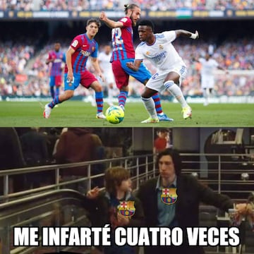 Los mejores memes del Clásico Barcelona - Real Madrid