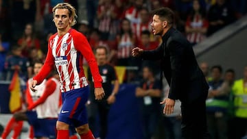 "Si Griezmann me dice que se quiere ir, no pondré problemas"