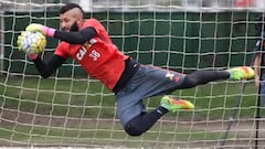 Muralha el arquero de 'Fla' en el que nadie confía