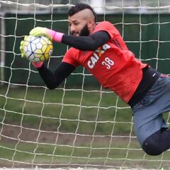 Muralha el arquero de 'Fla' en el que nadie confía