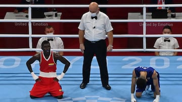 La bicicrosista realizó un live en Instagram junto al boxeador colombiano y hablaron de lo sucedido en el combate ante Ryomei Tanaka en Tokio 2020.