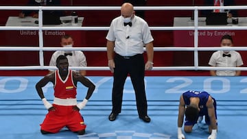 La bicicrosista realiz&oacute; un live en Instagram junto al boxeador colombiano y hablaron de lo sucedido en el combate ante Ryomei Tanaka en Tokio 2020.