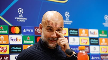 VILA-REAL (CASTELLÓN) 20/10/2025
RUEDA DE PRENSA PREVIA PARTIDO DE CHAMPIONS LEAGUE VILLARREAL-MANCHESTER CITY. PEP GUARDIOLA Y NICO GONZALEZ
FOTOS CARME RIPOLLES