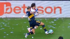 La dura acción de Carlos Palacios que encendió el debate arbitral en el Superclásico entre Boca Juniors y River Plate