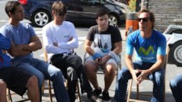 Iker Martínez, en la charla