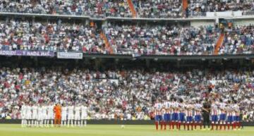 Panorámica del Estadio Santiago Bernabéu 