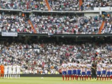 Panorámica del Estadio Santiago Bernabéu 