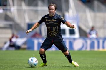 Jugó con Pumas del Apertura 2012 al Clausura 2015