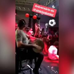 Neymar ya tiene competidor: así celebró Vinicius Jr. su cumpleaños