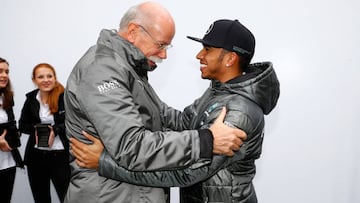 Zetsche con Hamilton.