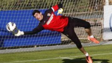Courtois, portero del Atlético de Madrid.