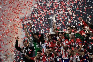 El Atlético de Madrid campeón de la Europa League por tercera vez.