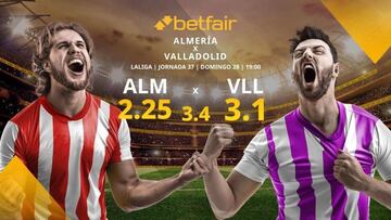 UD Almería vs. Real Valladolid: alineaciones, horario, TV, estadísticas y pronósticos LaLiga