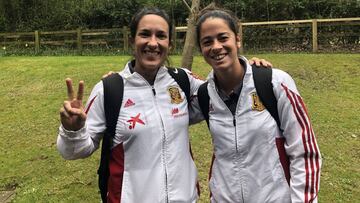 La selección española femenina ya está en Inglaterra