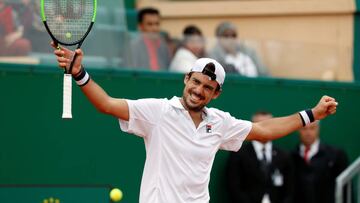 Pella avanza a cuartos tras vencer a Cilic en Montecarlo