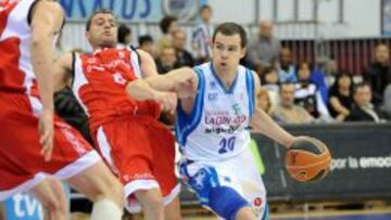 Jimmy Baron, durante su etapa como jugador del Gipuzkoa.