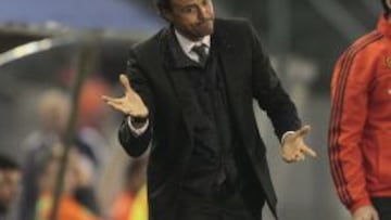 Luis Enrique, entrenador del Celta de Vigo.