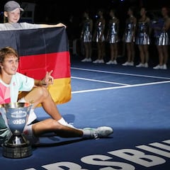 Zverev se iguala con Federer, Djokovic, Nadal y Murray