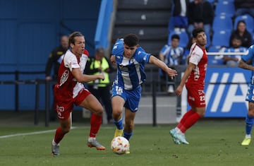 Trilli fue titular ante el Algeciras.